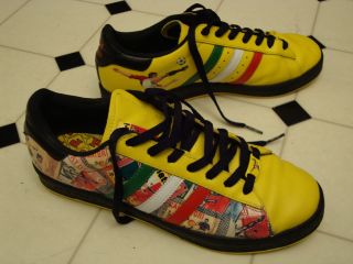 adidas y3 adicolor futbol italia calciatore superstar shoes size us 9 