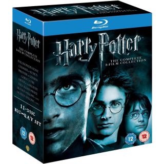 Harry Potter   The Complete 8 Film Blu Ray Collection ★★