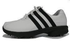 Adidas Player Comfort Golf Shoe White Black New