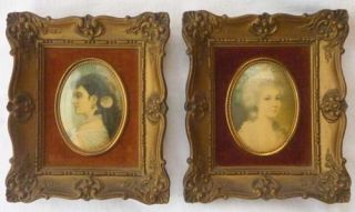   Victorian Cameo Creation Frames Cosway Patti Lady Prints 6X5