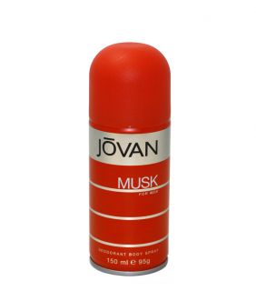 New Jovan Musk for Men Deodorant Body Spray 5 0 oz 150 Ml