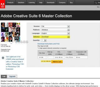 Adobe CS6 Master Collection PC Windows Full Version Creative Suite 