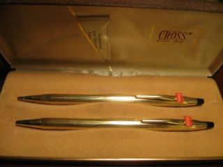 Vintage Adolph Coors Co Cross Pen and Mechanical Pencil Set 1986 RARE 