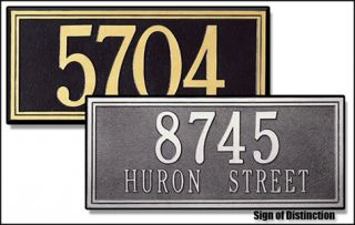 Personalized House Office Sign Custom Address Plaque