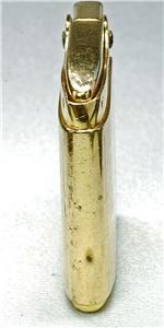 Vintage Ronson Adonis 14k Yellow Gold Non Butane Lighter
