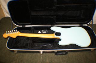 Japanese Crafted Fender Mustang Daphne Blue Guitar