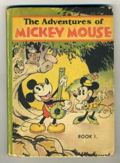 Adventures of Mickey Mouse 1931 Book 1 Cigar Box Guitar