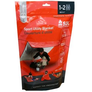 Adventure Medical Kits Sol Sport Utility Survival Blanket 0140 1224 