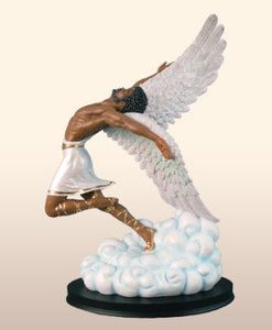 African American Figurine Faith to Soar Angel Figurines