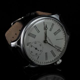 Mens Ultra RARE 1885 A Agassiz Vintage Elegant Watch Quality 