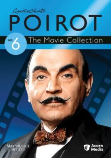Agatha Christie Poirot Movie Collection Set 6 New DVD 054961857890 