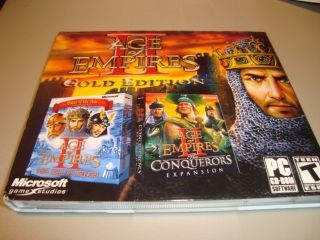 Age of Empires GOLD EDITION PC CD ROM Game Rated Teen / Kings 