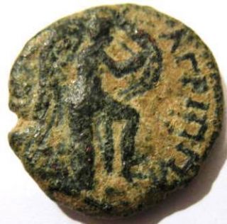 BRONZE COIN AGRIPPA II KING OF JUDEA ARCHAEOLOGY