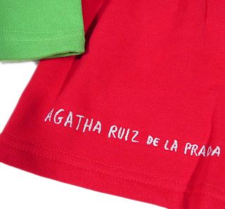 AGATHA RUIZ DE LA PRADA Fuxia set jogging suit track suit baby 