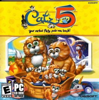 Catz 5 PC Games Windows 98 Me 2000 XP