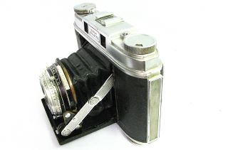 Agfa Super Isolette Rangefinder Folder Camera With Solinar Lens