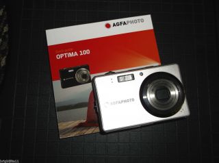 Agfa Photo Optima 100 Digital Camera with Bag Battery Charger as Is 