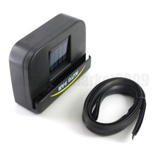 solar powered car auto air vent cooling cool cooler fan
