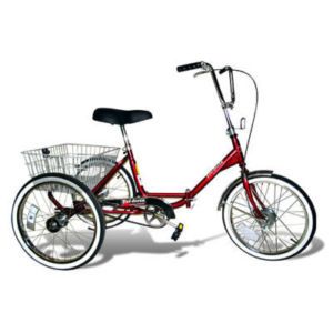 New Trifecta Adult Folding Tricycle 3 Wheel Bicycle WOW