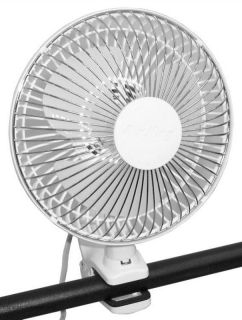 9145 Air King Clip On Fan In White with Ultra Quiet Capabilities