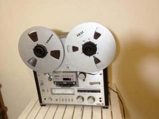 Vintage Akai Model GX 625 Reel to Reel Stereo Tape Recorder Deck