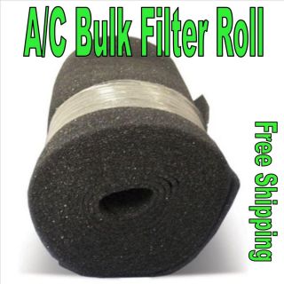Air Conditioner Filter Cut to Fit 24 x 300 x 1 4 Polyurethane Foam 