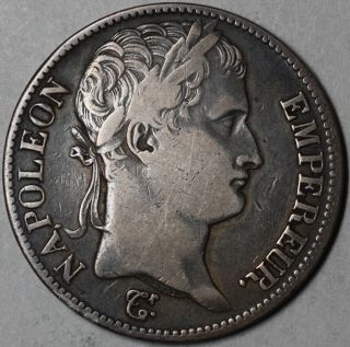 1811 A France Silver 5 Francs Napoleon I Emperor 1st Empire
