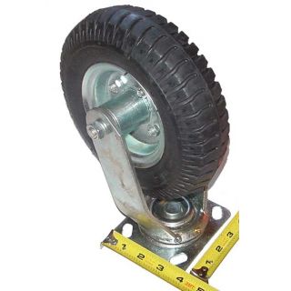 New 10 inch Air Tire Casters Swivel Rigid Caster