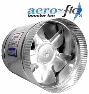 Aero Flo 240 High CFMS Inline Duct Air Booster Fan