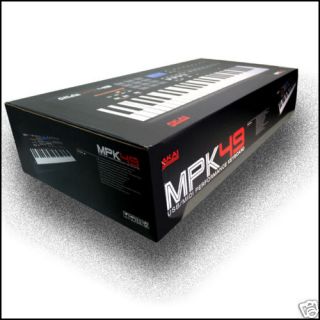Akai MPK49 MPK 49 Key USB MIDI Controller Keyboard New