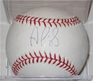Albert Pujols Signed Baseball Autographed Angels Schwartz Sports COA 