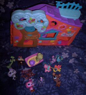 Littlest Pet Shop Pets Only Clubhouse Playset LPS and Lots of EXTRAS 