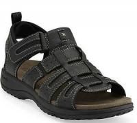 Clarks Hamoa 71311 Men Sandals Black Leather 11M Retail Price $95 NWB 