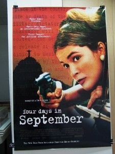 1997 FOUR DAYS IN SEPTEMBER Orig 27 X 40 Movie Poster ALAN ARKIN