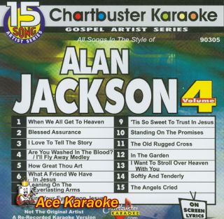 Chartbuster Artist CDG CB90305 Alan Jackson Vol 4