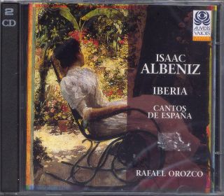 Albeniz Iberia Cantos Orozco 2CD VALOIS SEALED