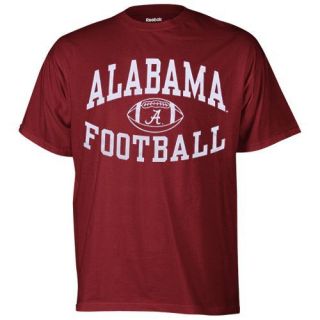 Alabama Crimson Tide Reversal Football T Shirt Crimson