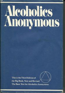 Alcoholics Anonymous 3rd Edition 6th Printing 1979 HCDJ