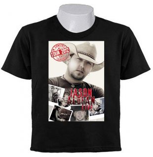 Jason Aldean Tour 2012 Concert T Shirts Country Music No Tour Dates 