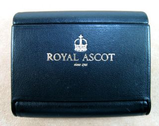 Royal Ascot Dual Time Zone Date Travel Alarm Clock