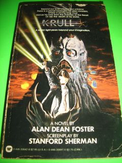 Krull by Alan Dean Foster 1st Warner Books Printing July 1983 PB Book 