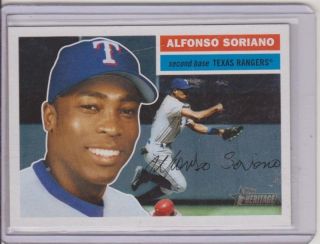 2005 Topps Heritage Alfonso Soriano Short Print Cubs