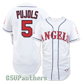 Albert Pujols 1990 Authentic Collection California Angels Home Jersey 