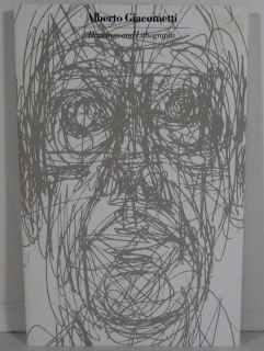 ALBERTO GIACOMETTI DRAWINGS & LITHOGRAPHS BY CHARLES L MO 1ST ED 1ST P 