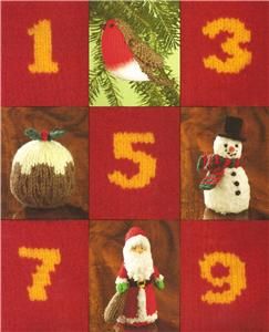 Alan Dart Christmas Toy Knitting Pattern Xmas Advent Calendar Fab 