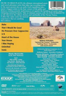 Alanis Morissette Live in The Navajo Nation DVD 014381109924