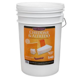 CHEESE ALFREDO SAUCE Emergency Survival Freeze Dried Food 540 servings 