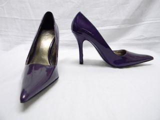 ALDO Purple Patent Leather Pointed Toe Pumps