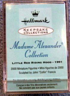 2000 Hallmark Madame Alexander Little Red Riding Hood