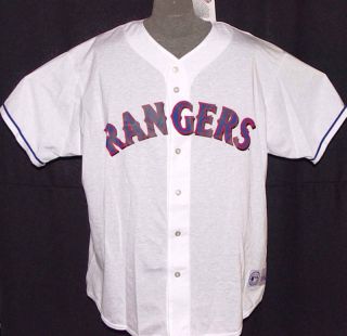 Vintage A Rod Alex Rodriguez MLB Texas Rangers Majestic Jersey L Free 